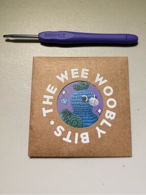 Woobles Reginald the Peacock pattern and hook only